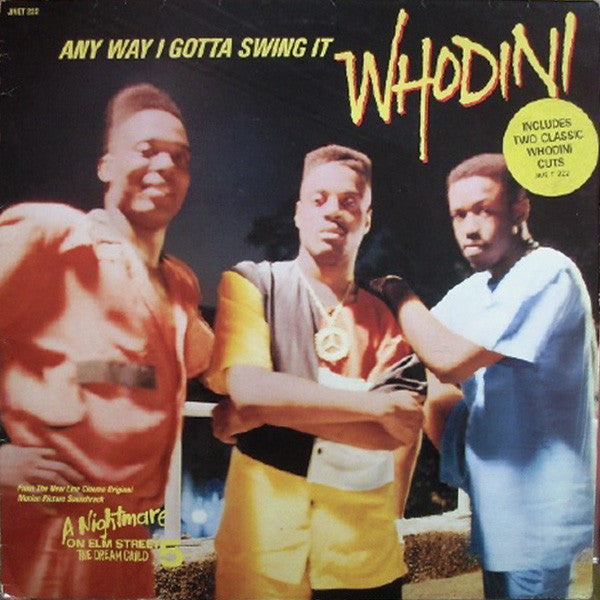 Whodini : Any Way I Gotta Swing It (12", Single)