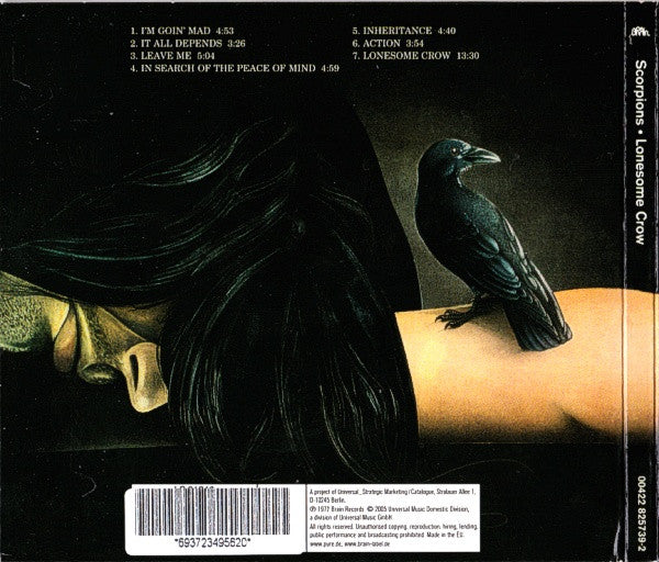 Scorpions : Lonesome Crow (CD, Album, RE, Dig)