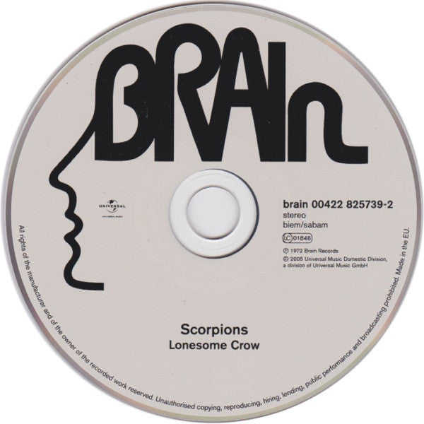Scorpions : Lonesome Crow (CD, Album, RE, Dig)