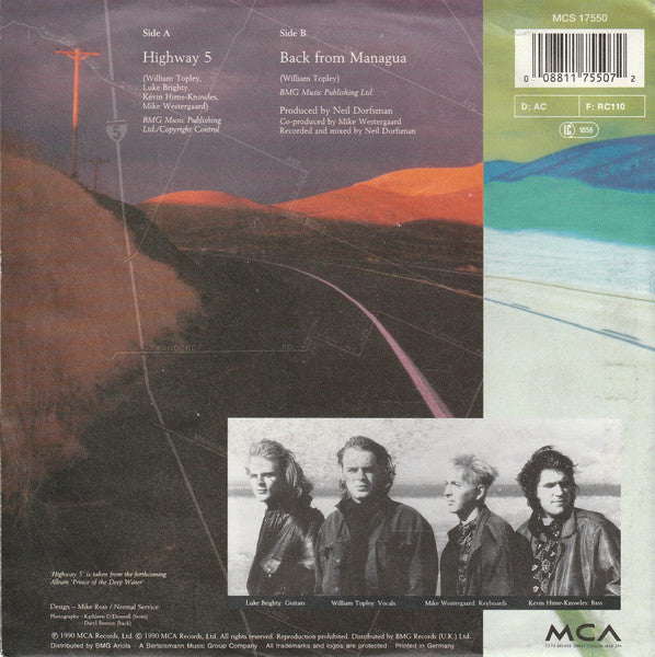 The Blessing : Highway 5 (7", Single)
