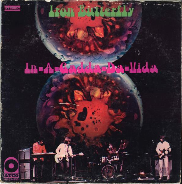 Iron Butterfly : In-A-Gadda-Da-Vida (LP, Album, RP, Pre)