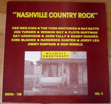 Various : Nashville Country Rock Vol.5: Hillbilly Sweetheart (LP, Comp, Mono)