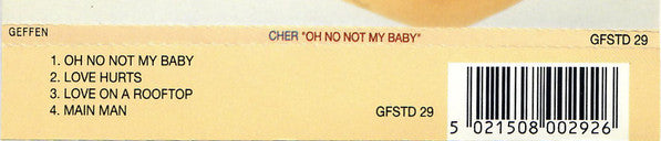 Cher : Oh No Not My Baby (CD, Maxi)