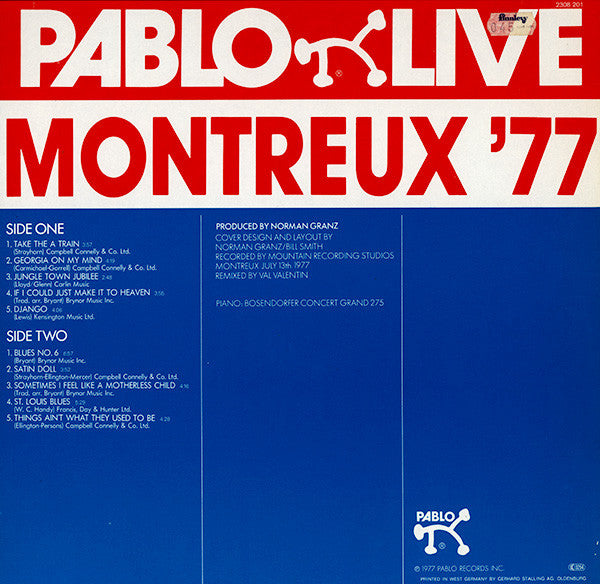 Ray Bryant : Montreux '77 (LP, Album)