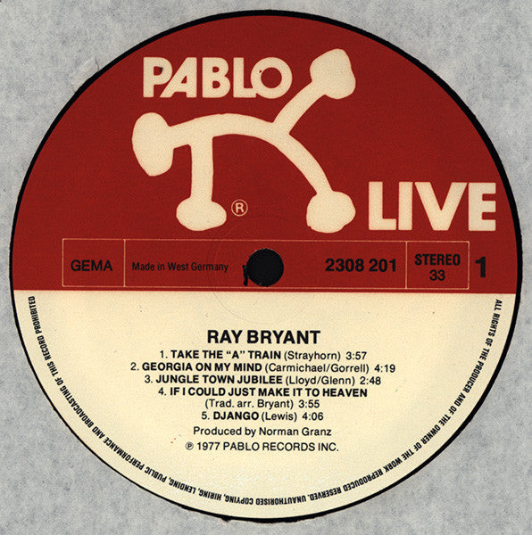 Ray Bryant : Montreux '77 (LP, Album)
