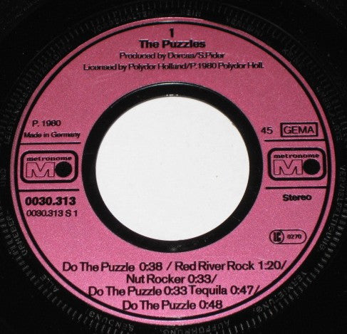 The Puzzles (2) : Do The Puzzle (7", EP)