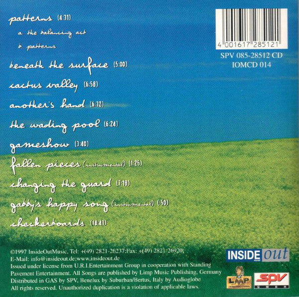 Tiles : Fence The Clear (CD, Album, Promo)