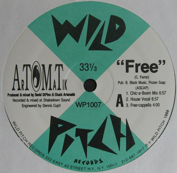 Artomatik : Free (12")