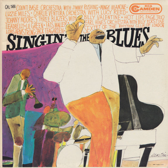 Various : Singin' The Blues (LP, Comp)