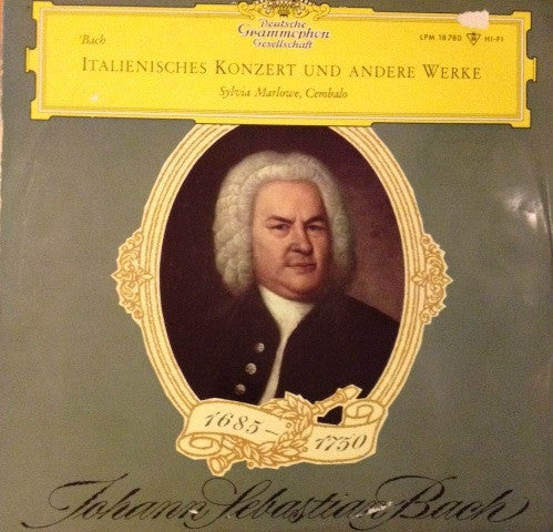 Johann Sebastian Bach, Sylvia Marlowe : Italienisches Konzert Und Andere Werke (LP, Mono)