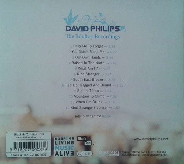 David Philips : The Rooftop Recordings (CD, Album, Dig)