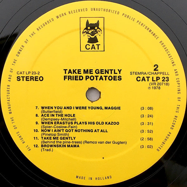 Remco van der Gugten And His Fried Potatoes Featuring Joep Peeters _ Son McGauley : Take Me Gently (LP, Album)