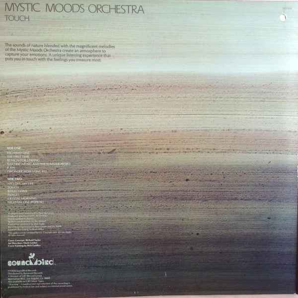 The Mystic Moods Orchestra : Touch (LP, Album, Gat)