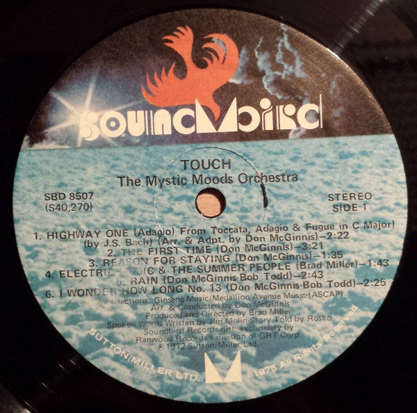 The Mystic Moods Orchestra : Touch (LP, Album, Gat)