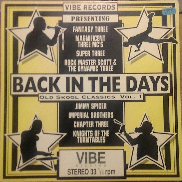 Various : Back In The Days - Old Skool Classics Vol. 1 (LP, Comp)