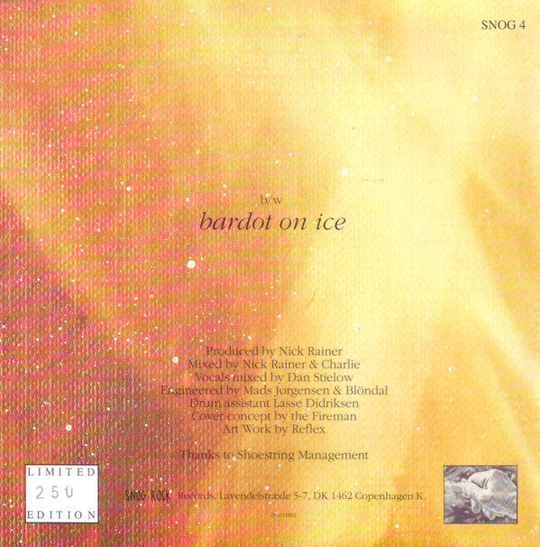 Refrigerator Boys : It's There / Bardot On Ice  (7", Num)
