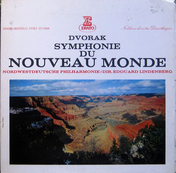 Antonín Dvořák / Nordwestdeutsche Philharmonie / Dir. Edouard Lindenberg : Symphonie Du Nouveau Monde (LP, Album)