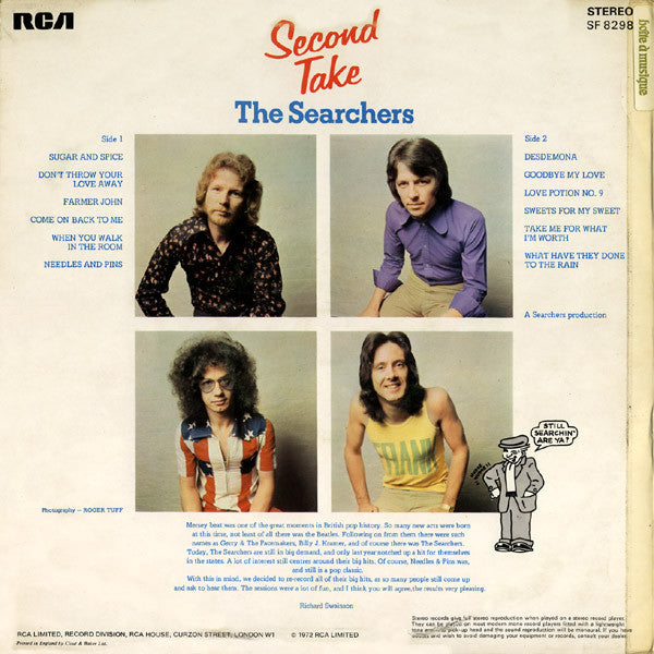 The Searchers : Second Take (LP, Album)