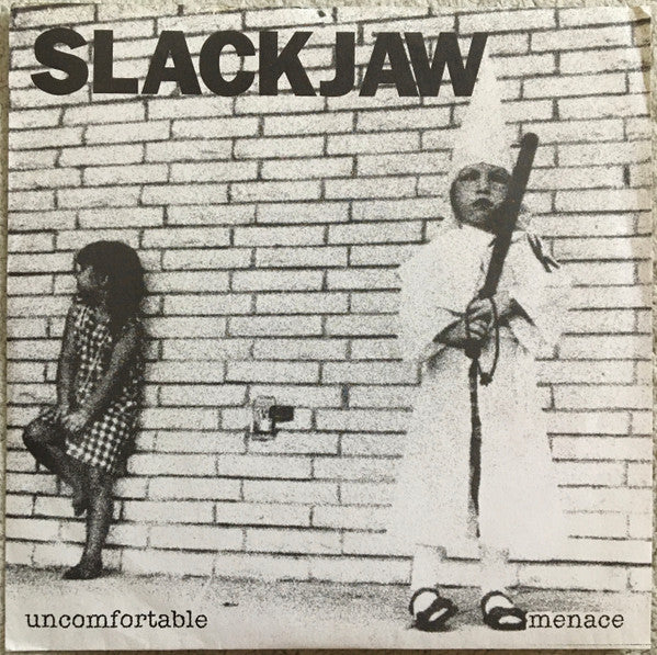 Slackjaw (2) : Uncomfortable / Menace (7", Single, Red)