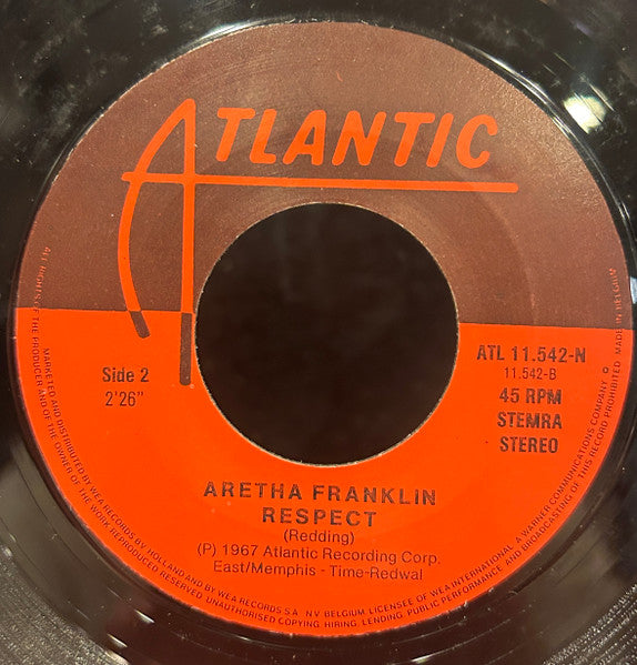 Aretha Franklin : Spanish Harlem / Respect (7", Single, RE)