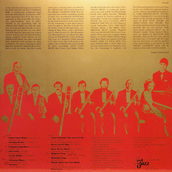 King Oliver Creole Conservenblik : Feel The Jazz 23 (LP)