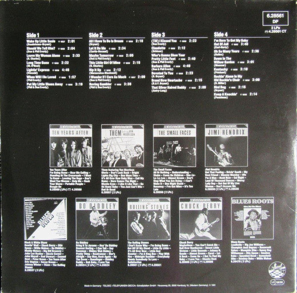 Everly Brothers : The Legends Of Rock (2xLP, Comp)