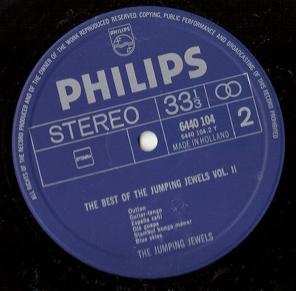 The Jumping Jewels : The Best Of The Jumping Jewels  Vol. 2 (LP, Comp)