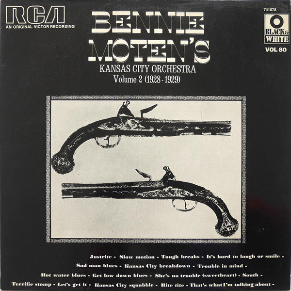 Bennie Moten's Kansas City Orchestra : Volume 2 (1928-1929) (LP, Comp, RE)