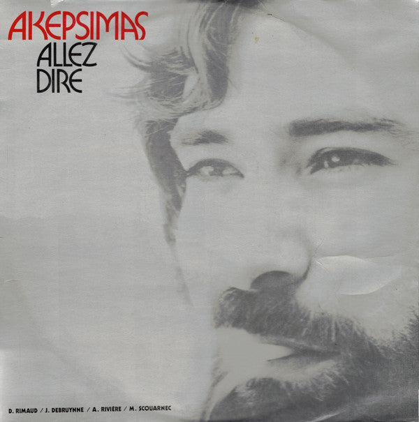 Jo Akepsimas : Allez Dire (LP, Album)