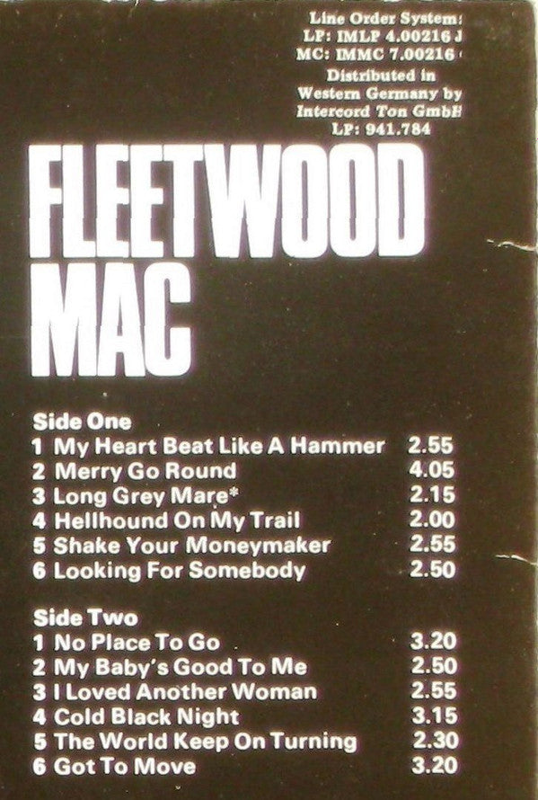 Fleetwood Mac : Peter Green's Fleetwood Mac (LP, Album, RE, Whi)