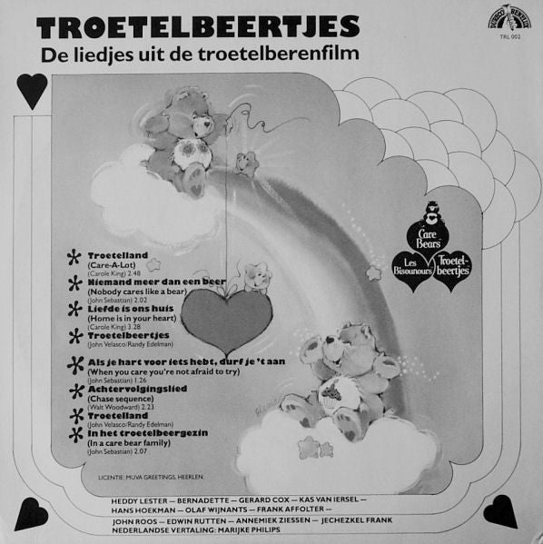 Troetelbeertjes : De Liedjes Uit De Troetelberenfilm (LP)