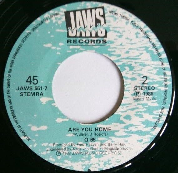 Q65 : Let's Roll / Are You Home (7", Single)