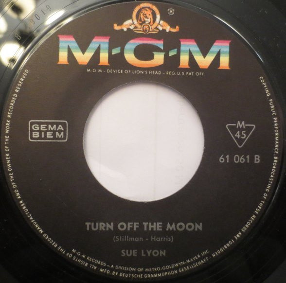 Sue Lyon : Lolita Ya Ya (7", Single)