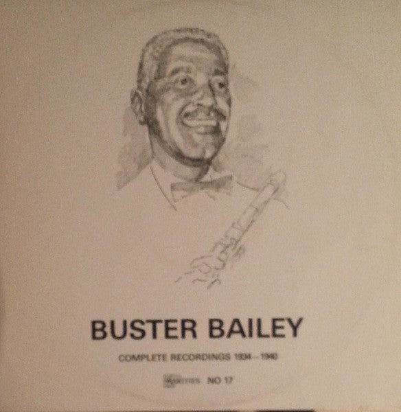 Buster Bailey : Complete Recordings 1934-1940 (LP, Comp)