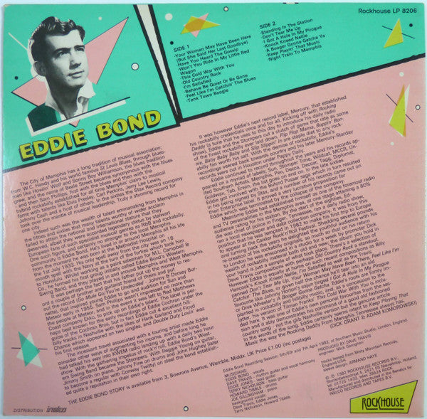 Eddie Bond : Rocking Daddy From Memphis Tennessee (LP, Album)