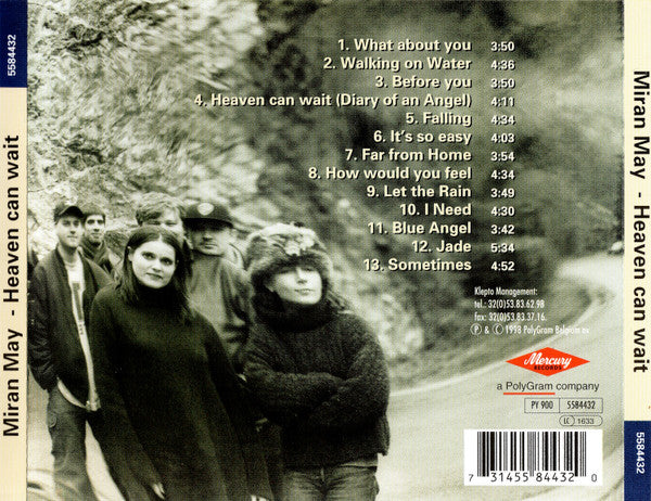 Miran May : Heaven Can Wait  (CD, Album)