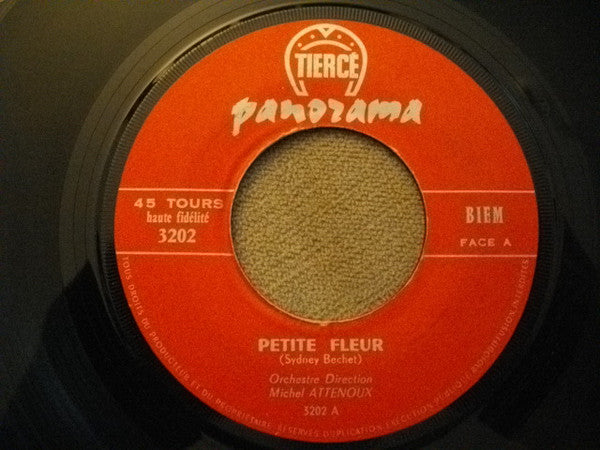 Michel Attenoux Et Son Orchestre : Hommage A Sidney Bechet (7")