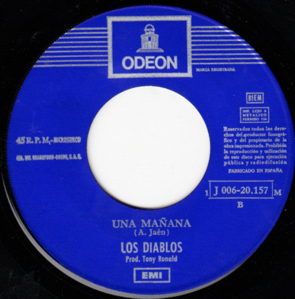 Los Diablos (2) : Un Rayo De Sol (7", Single, Mono)