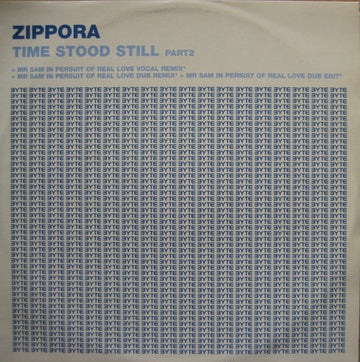 Zippora : Time Stood Still (Part 2) (12")