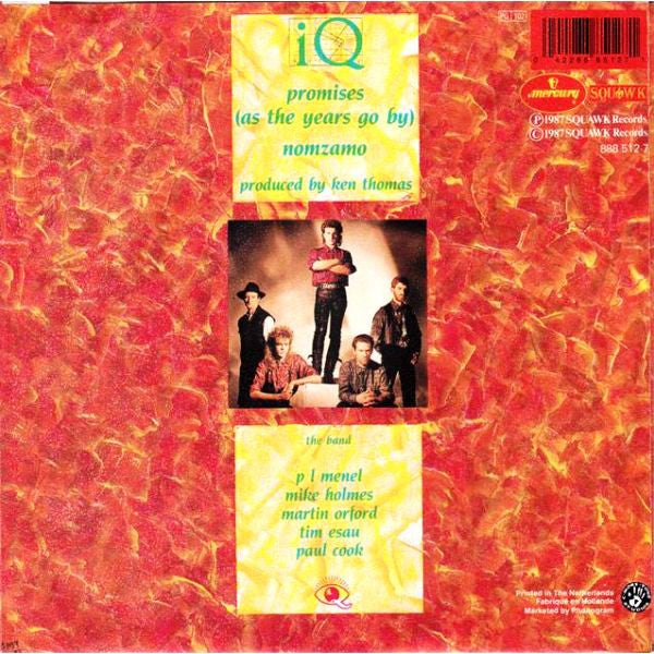 IQ (7) : Promises (As The Years Go By) (7", EP)