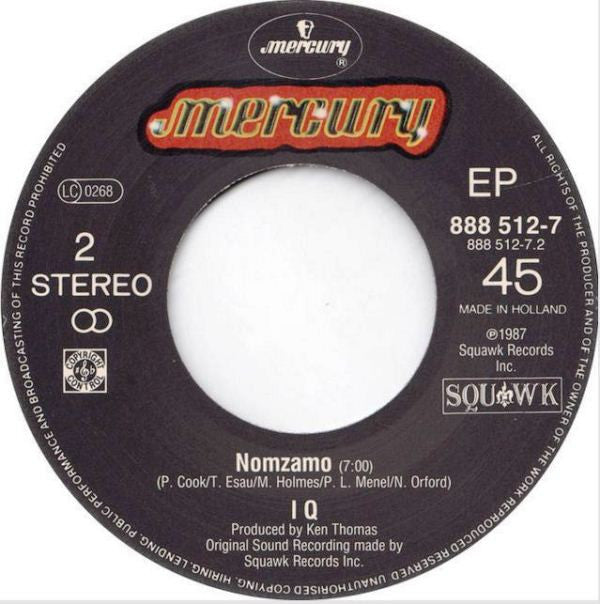 IQ (7) : Promises (As The Years Go By) (7", EP)