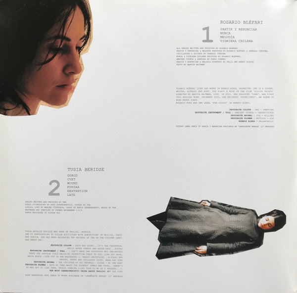 Various / Rosario Bléfari, Tusia Beridze, Èglantine Gouzy, Catarina Pratter : 4 Women No Cry Vol. 1 (2x12")