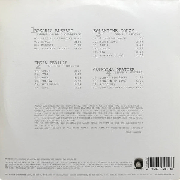 Various / Rosario Bléfari, Tusia Beridze, Èglantine Gouzy, Catarina Pratter : 4 Women No Cry Vol. 1 (2x12")