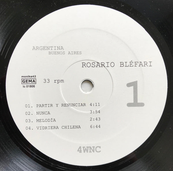 Various / Rosario Bléfari, Tusia Beridze, Èglantine Gouzy, Catarina Pratter : 4 Women No Cry Vol. 1 (2x12")