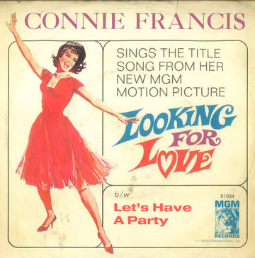 Connie Francis : Looking For Love  (7", Single)