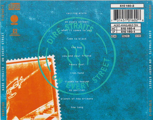 Dire Straits : On Every Street (CD, Album, RE, RM)