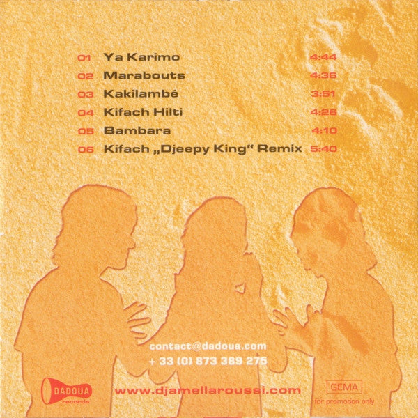 Djamel Laroussi : Marabouts (CD, EP, Promo, Car)