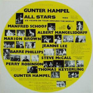 Gunter Hampel All Stars : Jubilation (LP, Album)