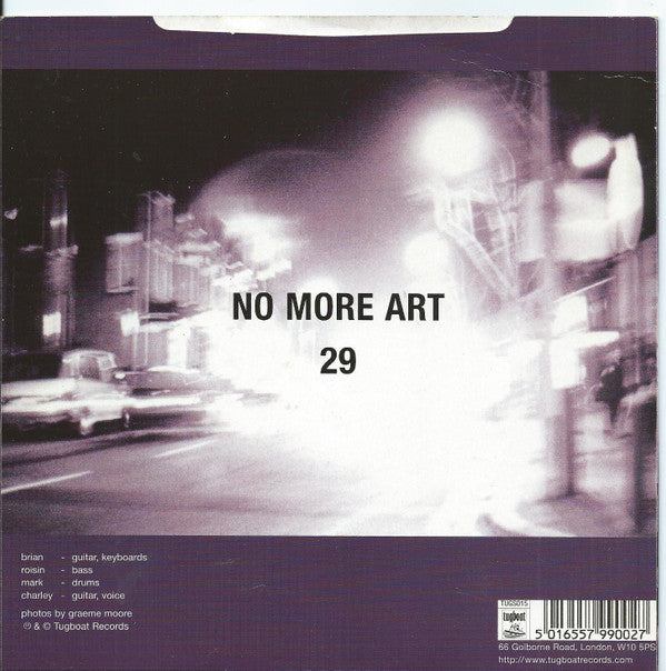 Desert Hearts : No More Art (7", Single)