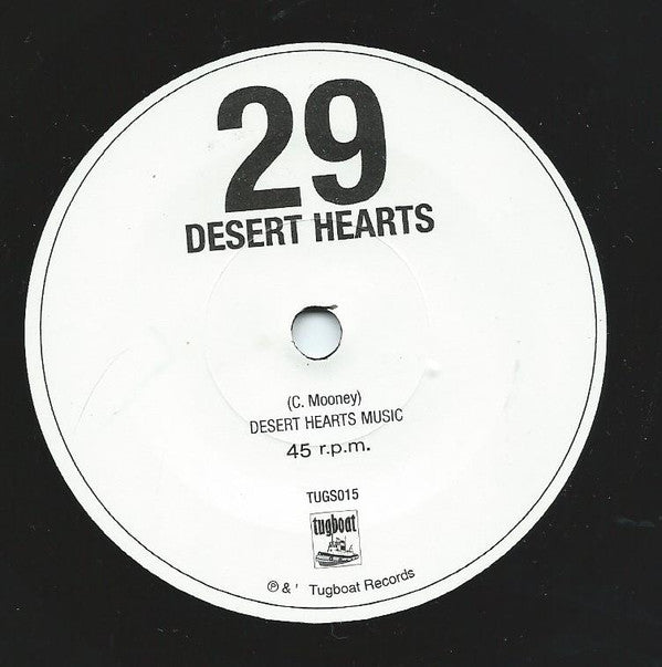 Desert Hearts : No More Art (7", Single)